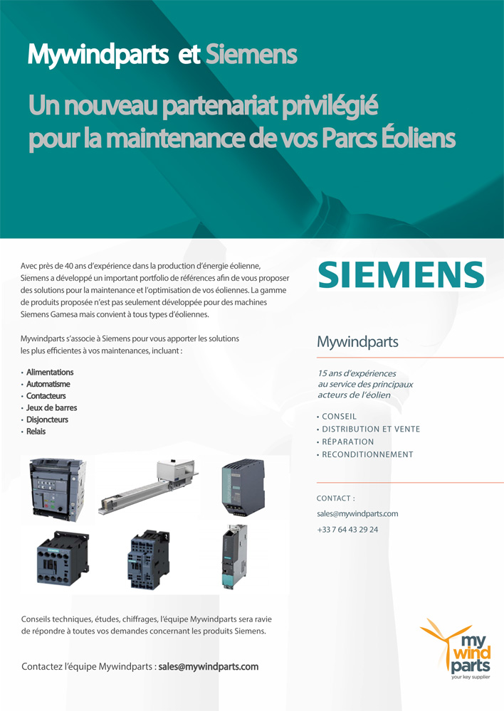 Brochure Mywindparts Siemens