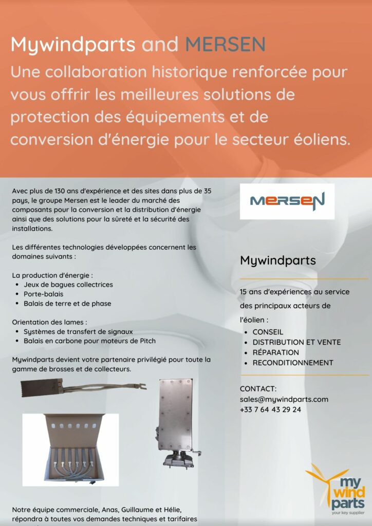 Mywindparts et Mersen Des solutions pour la protection des
